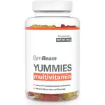 GymBeam Multivitamin Yummies želé bonbóny s multivitamínovým komplexem příchuť Orange, Lemon, Cherry 60 ks