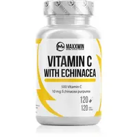 Maxxwin Vitamin C with Echinacea kapsle pro podporu imunitního systému, krásnou pleť a nehty 120 cps