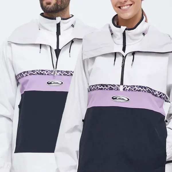 Bunda Quiksilver Steeze bílá barva