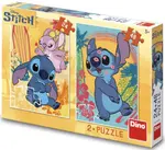 Puzzle 24+48 Zamilovaný Stitch - -