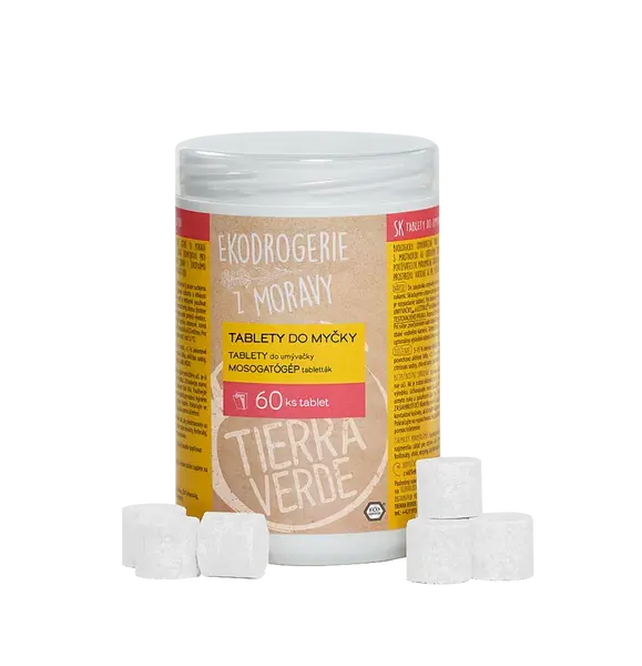 TIERRA VERDE Tablety do myčky dóza 60 kusů
