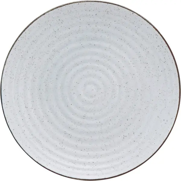 Ambia Home MĚLKÝ TALÍŘ porcelán keramika 27 cm