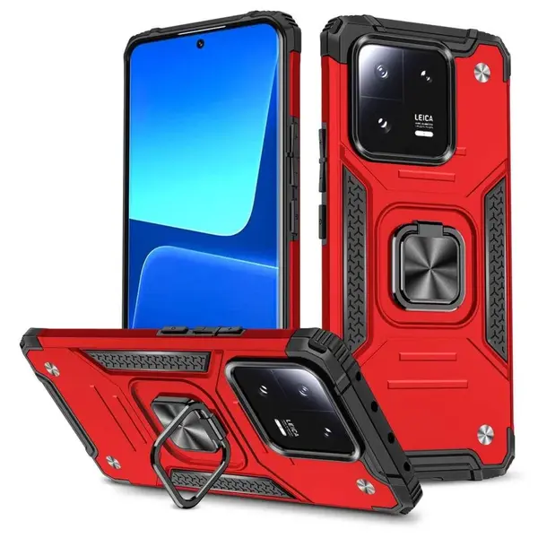 Lenuo Union Armor obal pro Xiaomi 13 Pro červená