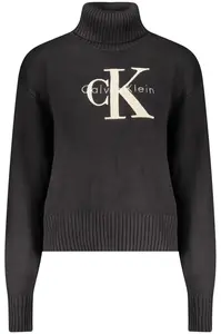 Černý rolákový svetr Calvin Klein