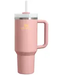 Stanley Quencher H2.O FlowState Tumbler peach rose Termohrnek