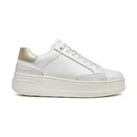 Kožené sneakers boty Geox D SPHERICA ECUB-2 bílá barva, D46WVE 08522 C1000