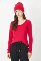 Tričko s dlouhým rukávem Medicine dámské, červená barva