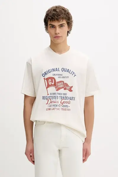 Bavlněné tričko Guess Jeans