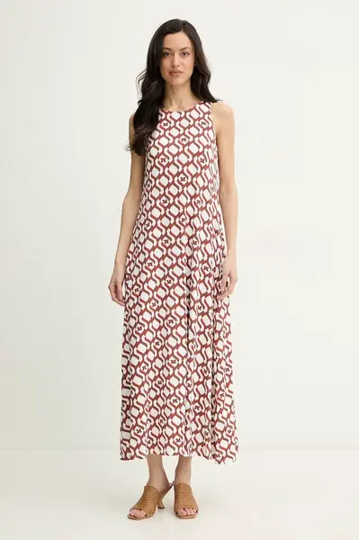 Max Mara Beachwear šaty z viskózy PASTE
