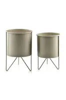 Květináč s nožičkami Affek Design Swan 2-pack