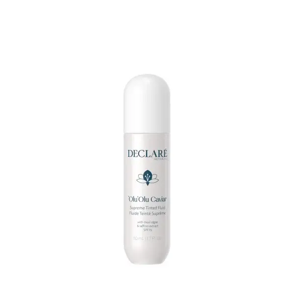 DECLARÉ Switzerland OLU'OLU CAVIAR Supreme Tinted Fluid tónovaný denní hydratační fluid SPF 15 50 ml