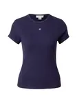 Calvin Klein Jeans Tričko  modrofialová