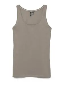 VERO MODA Top 'VMLulu'  tmavošedá