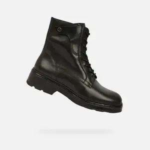 Geox Swelen Black Women's Ankle Boots - Ladies