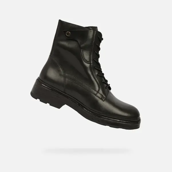 Geox Swelen Black Women's Ankle Boots - Ladies