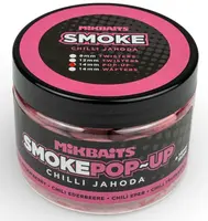 Mikbaits plávajúce boilie smoke pop-up 14 mm 150 ml - chilli jahoda