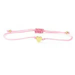 Valentine's Adjustable Braided Polyester Cord Bracelets