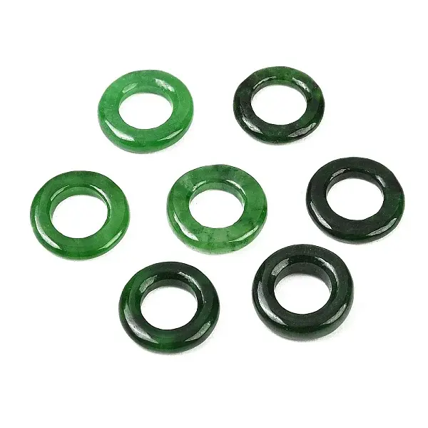 Natural Myanmar Jade Dyed Pendants