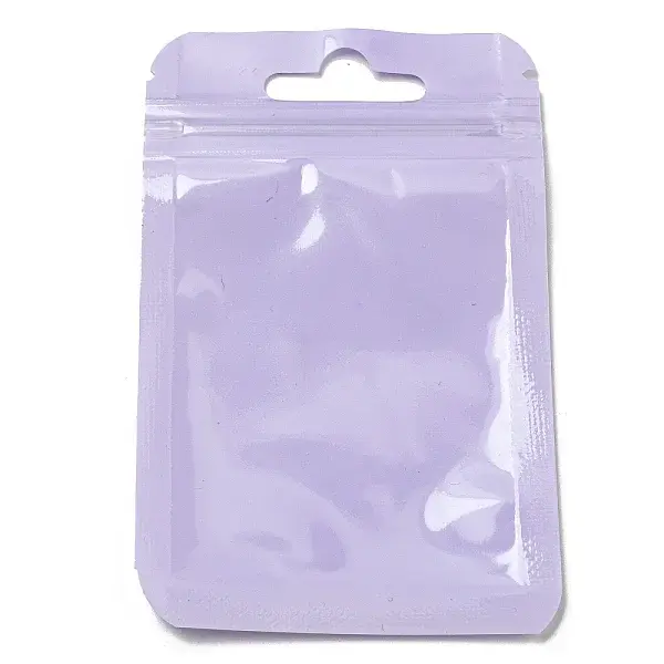 Rectangle Plastic Yin-Yang Resealable Packaging Bags