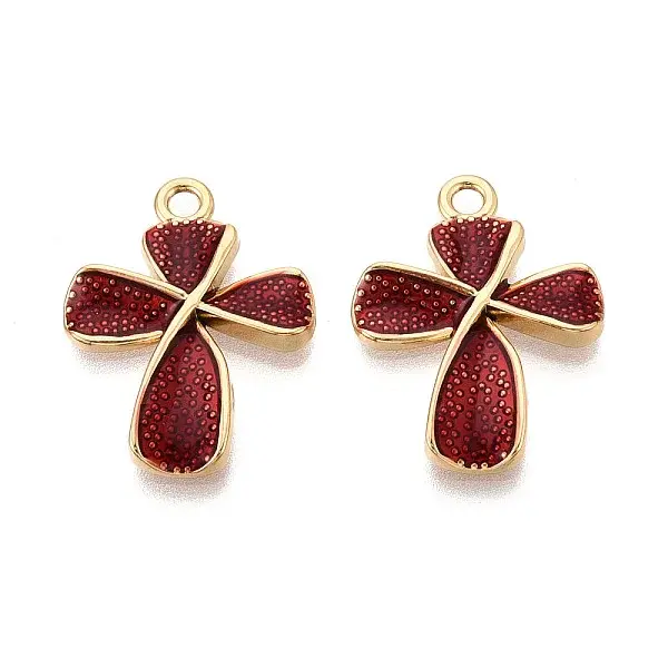 304 Stainless Steel & Enamel Pendants