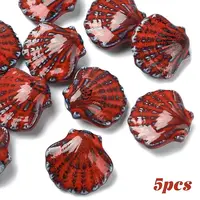 5Pcs Handmade Porcelain Beads