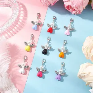 Acrylic Heart Angel Pendant Decorations