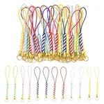 30Pcs 6 Colors Braided Nylon Cord Mobile Straps