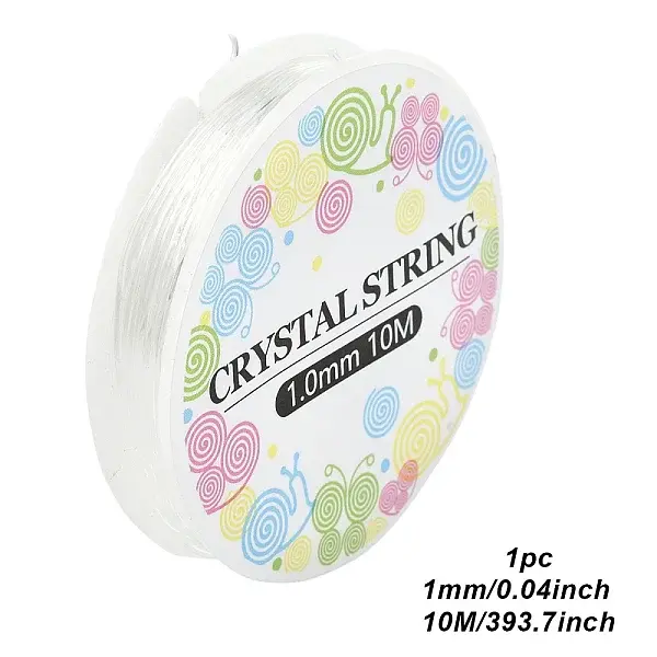 3 Rolls Round Elastic Crystal Thread