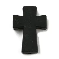 Cross Silicone Focal Beads