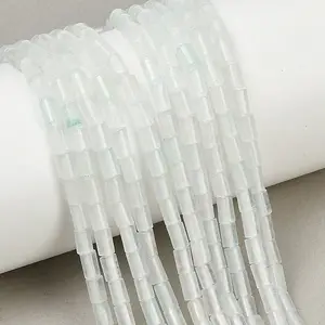 Dyed Natural White Jade Beads Strands