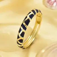 Enamel Stripe Bangle