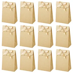 Rectangle Glitter Paper Gift Bags