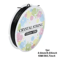 3 Rolls Round Elastic Crystal Thread