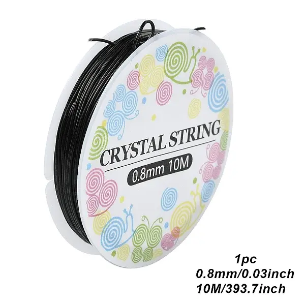 3 Rolls Round Elastic Crystal Thread