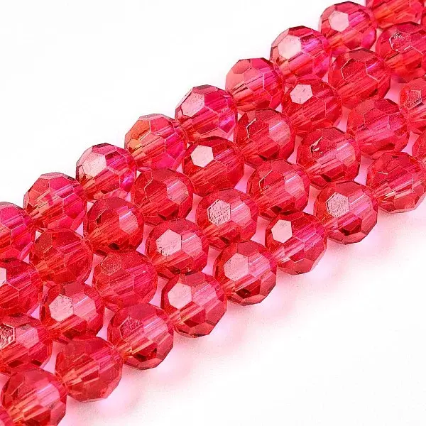 Baking Paint Transparent Glass Beads