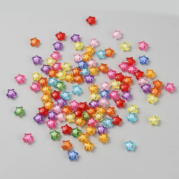 Transparent Acrylic Beads