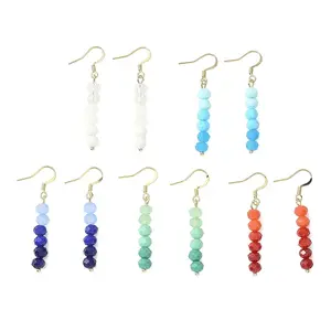 Glass Dangle Earrings