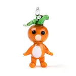 Handmade Lampwork Cartoon Radish Pendants