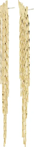 Pilgrim Náušnice 'Zenobia'  zlatá