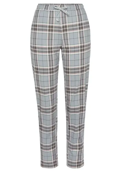 s.Oliver Pyžamové nohavice  sivá / ružová / čierna