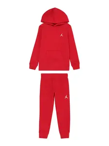 Jordan Joggingová súprava 'BRKLYN'  červená / biela