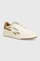 Kožené tenisky Reebok Classic Club C béžová barva, 100205044