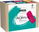 Sada akrylových barev Kreul Triton 6x750ml – Modern Mix