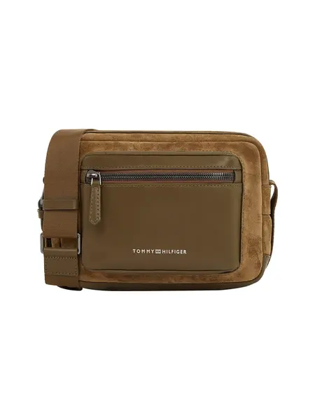 TOMMY HILFIGER Taška cez rameno  olivová