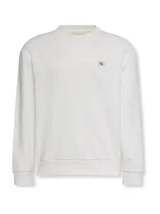 Calvin Klein Jeans Mikina  biela
