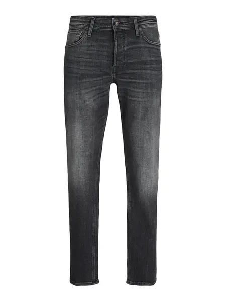 JACK & JONES Džínsy 'Mike'  čierny denim