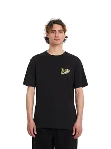 Volcom pánské tričko Alix Coffin Bsc Sst Black | Černá | Velikost L | 100% bavlna