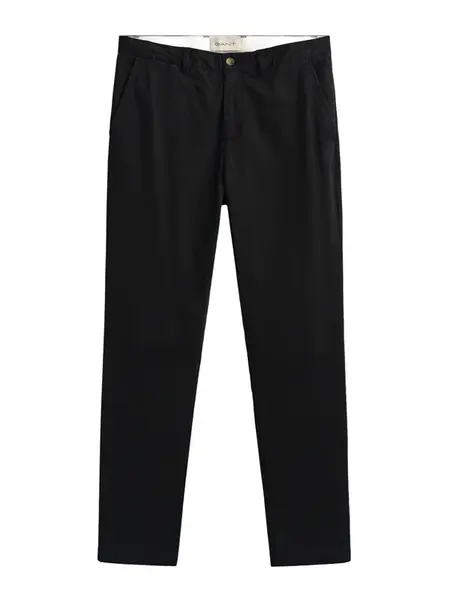 GANT Chino nohavice 'CLASSIC'  čierna