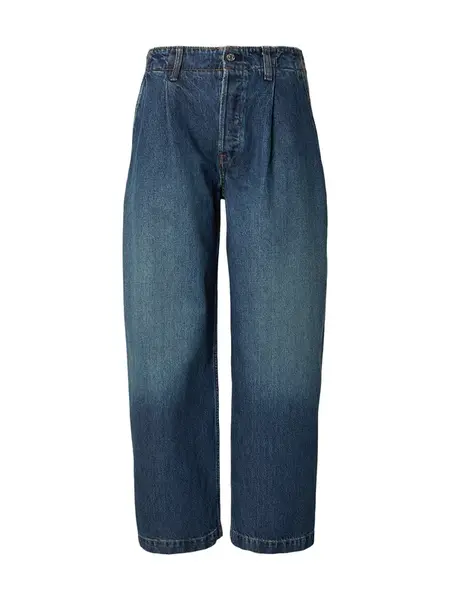 Calvin Klein Jeans Plisované rifle 'Benson'  modrá denim