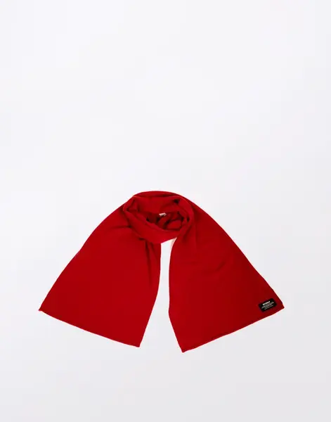 ECOALF Wool Scarf DARK RED